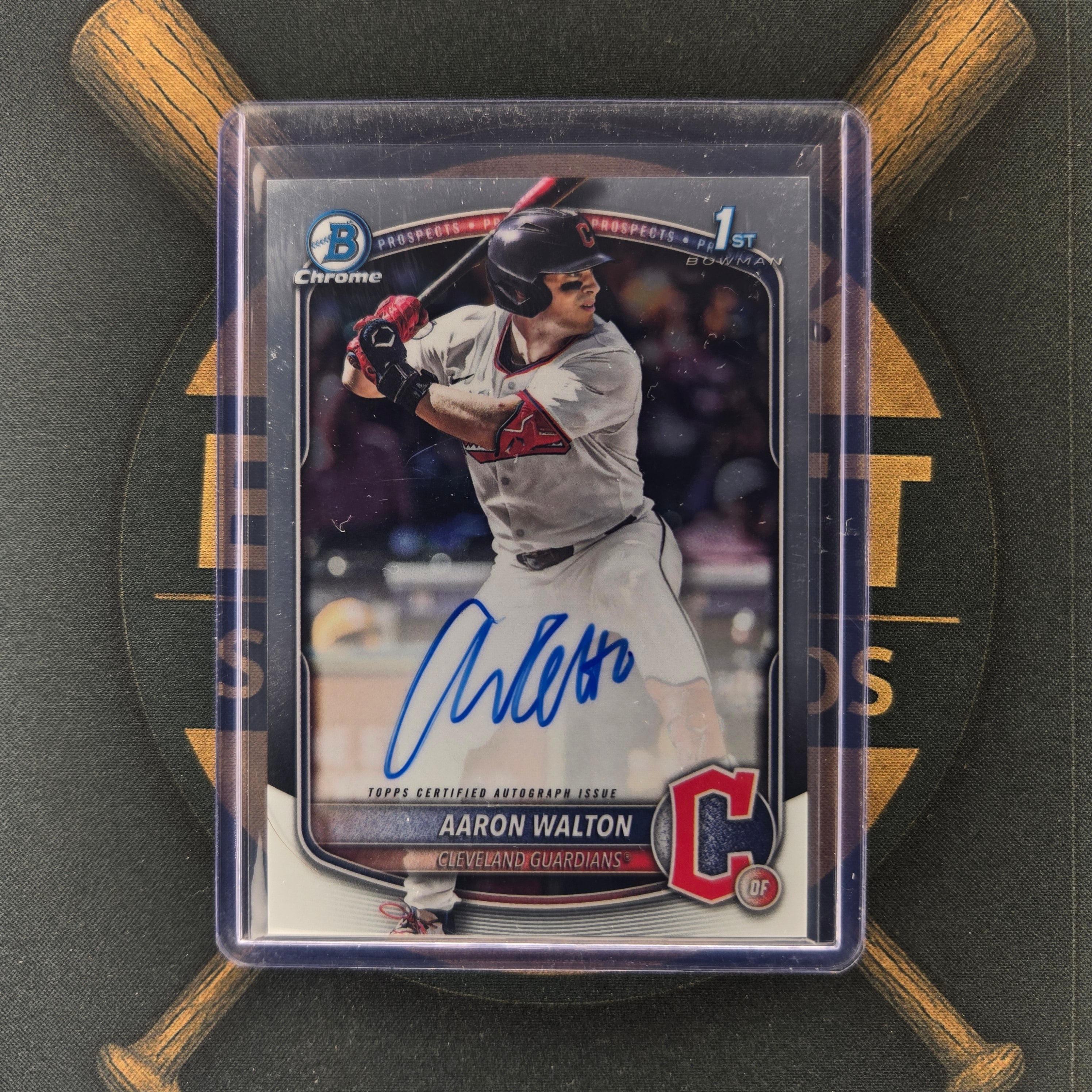 2025 Bowman Draft Aaron Walton Auto