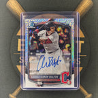 2025 Bowman Draft Aaron Walton Mojo Auto