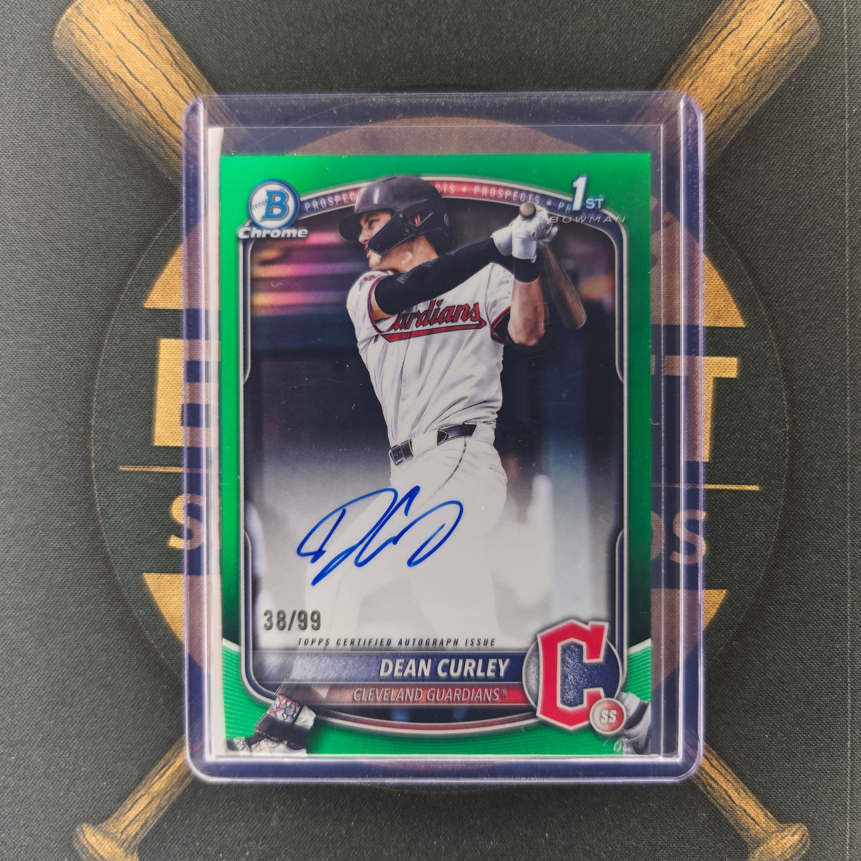 2025 Bowman Draft Dean Curley Green Auto