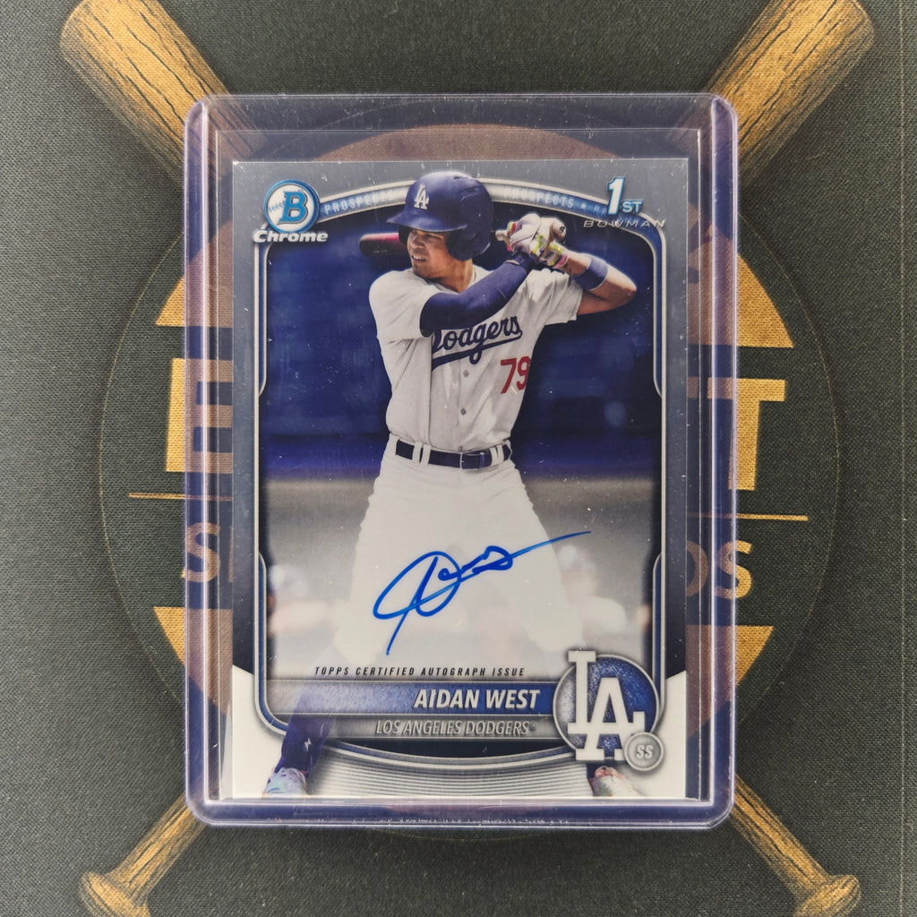 2025 Bowman Draft Aidan West Auto