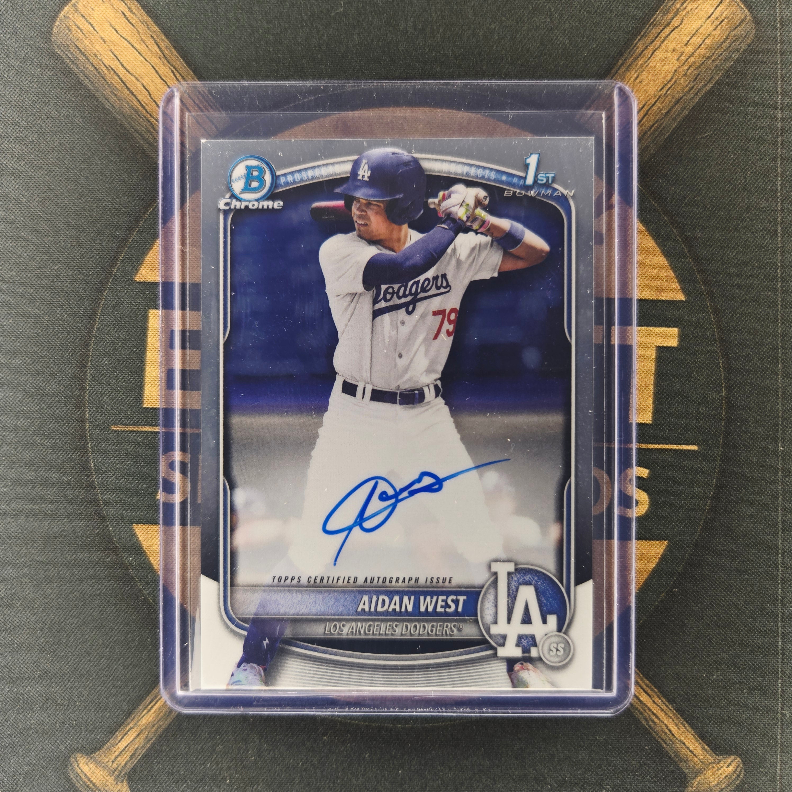 2025 Bowman Draft Aidan West Auto