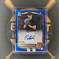 2025 Bowman Draft Peter Kussow Blue Auto