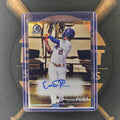 2025 Bowman Draft Elian Pena Achromatic Gold Auto