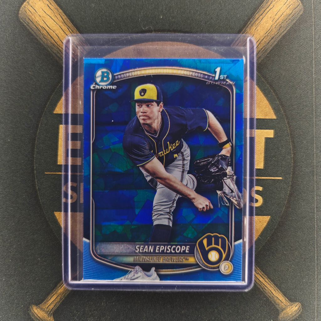 2025 Bowman Draft Sapphire Sean Episcope Refractor