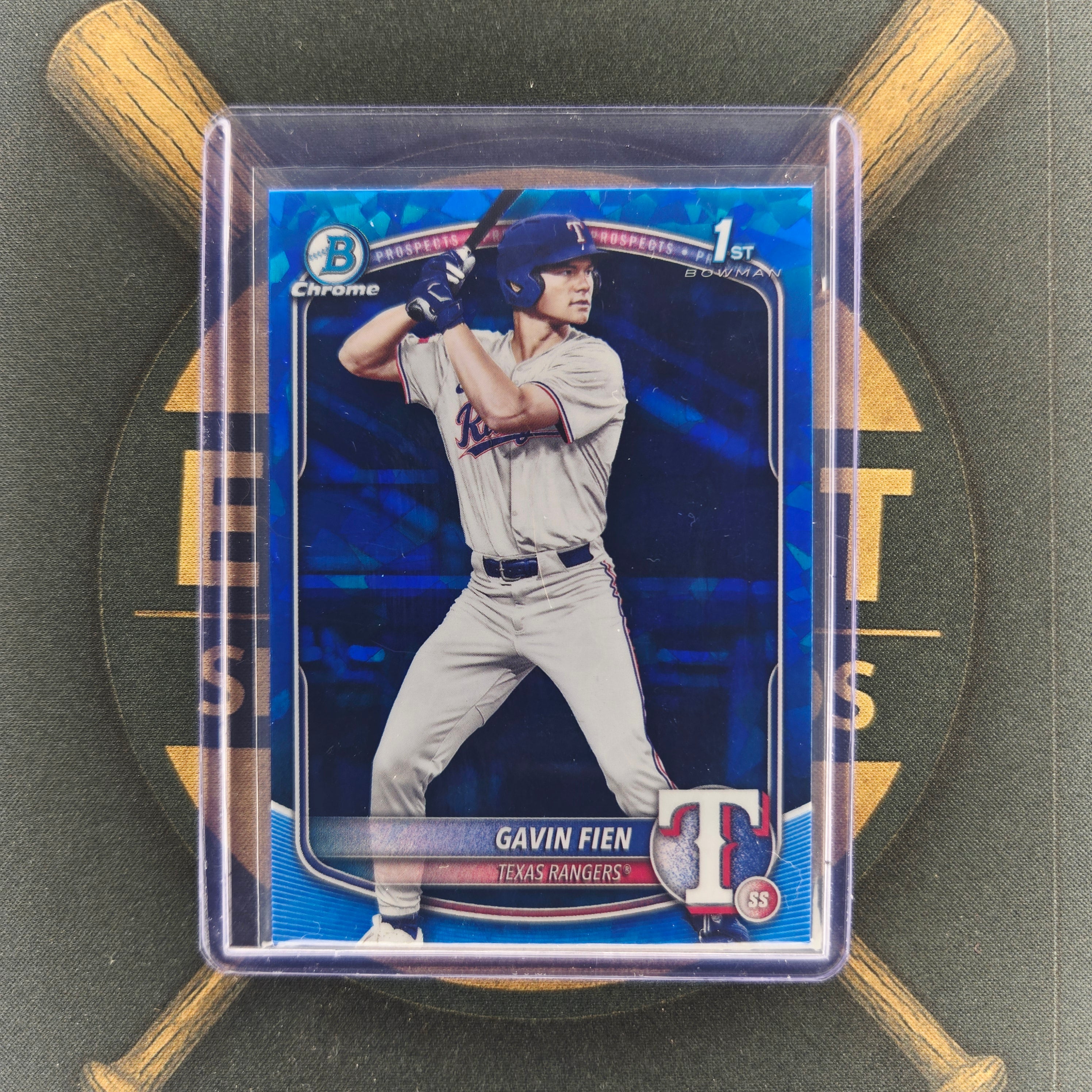 2025 Bowman Draft Sapphire Gavin Fien Refractor