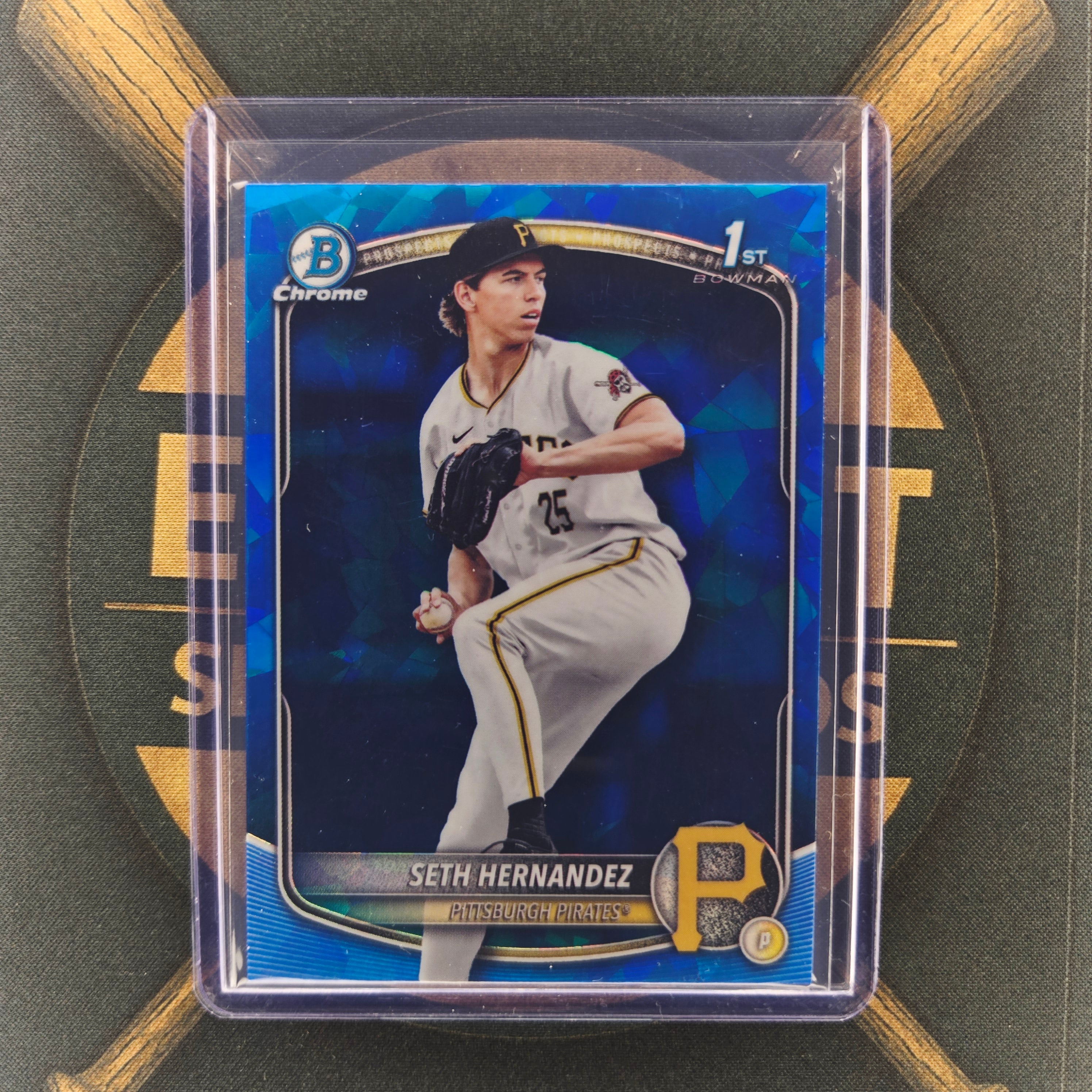 2025 Bowman Draft Sapphire Seth Hernandez Refractor