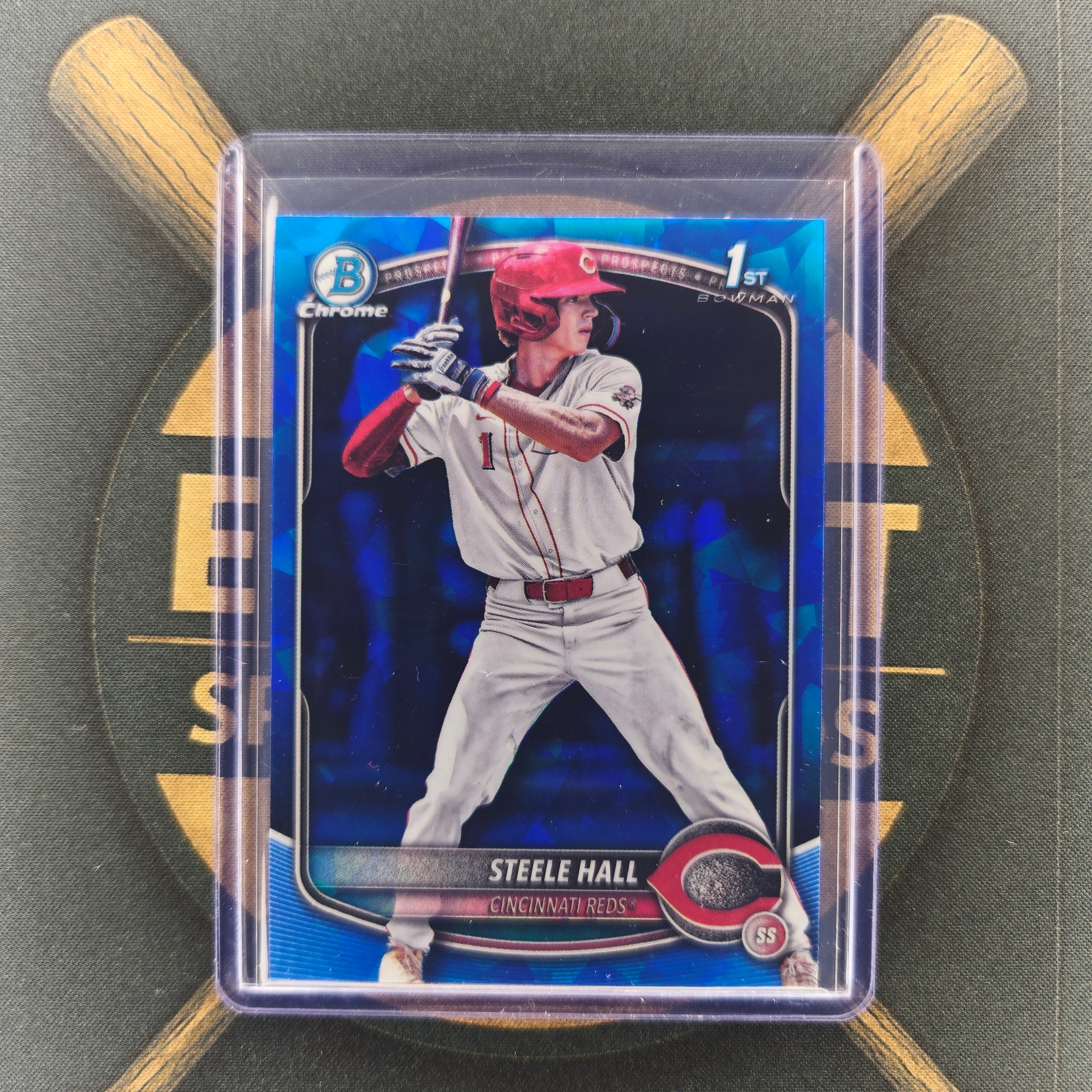2025 Bowman Draft Sapphire Steele Hall Refractor