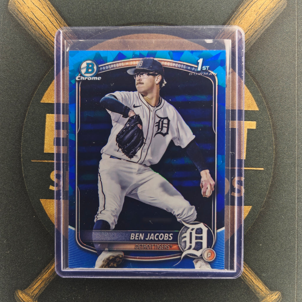 2025 Bowman Draft Sapphire Ben Jacobs Refractor