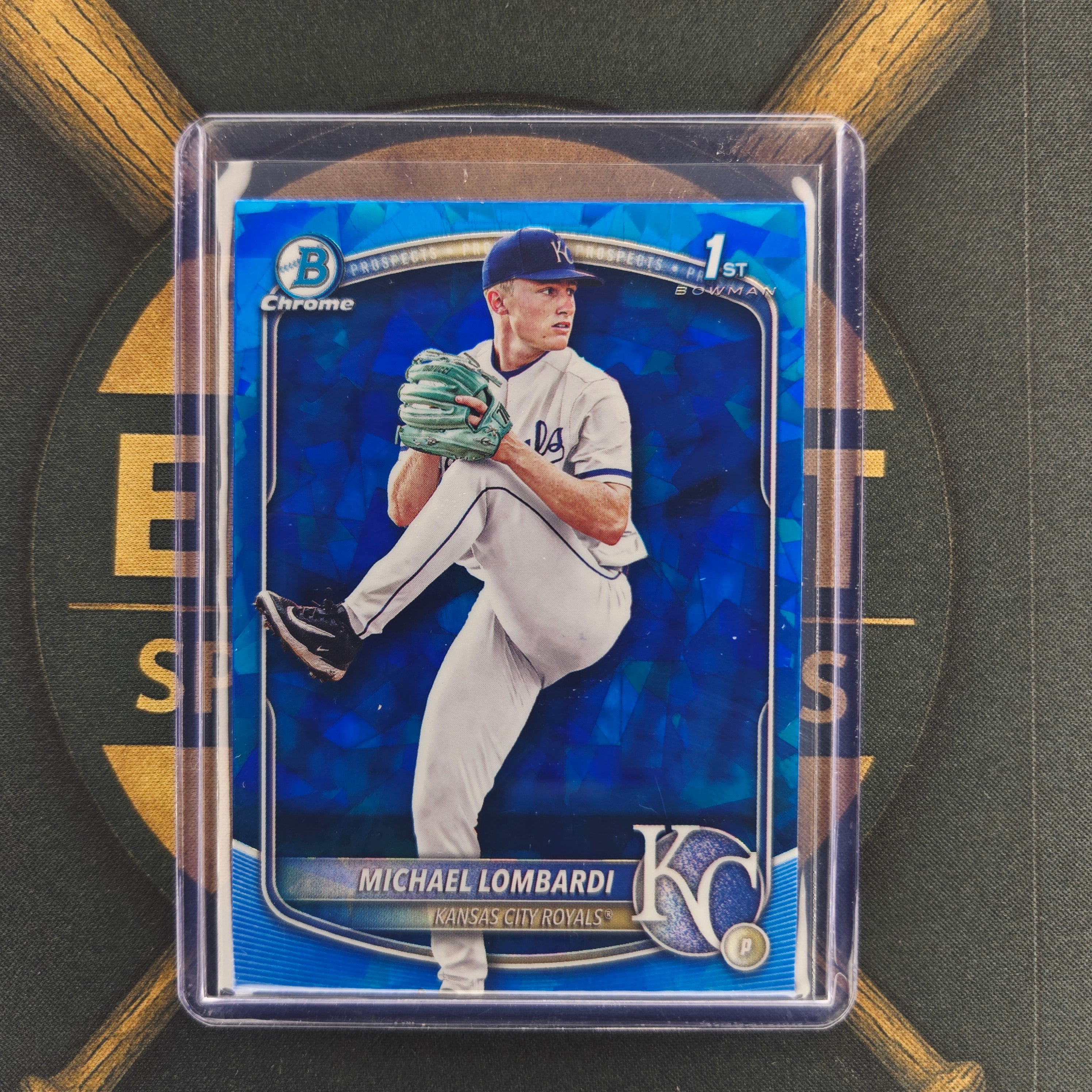 2025 Bowman Draft Sapphire Michael Lombardi Refractor