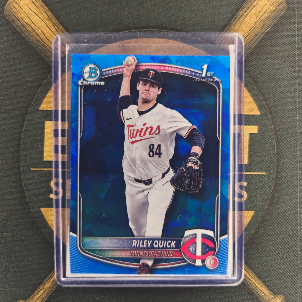 2025 Bowman Draft Sapphire Riley Quick Refractor