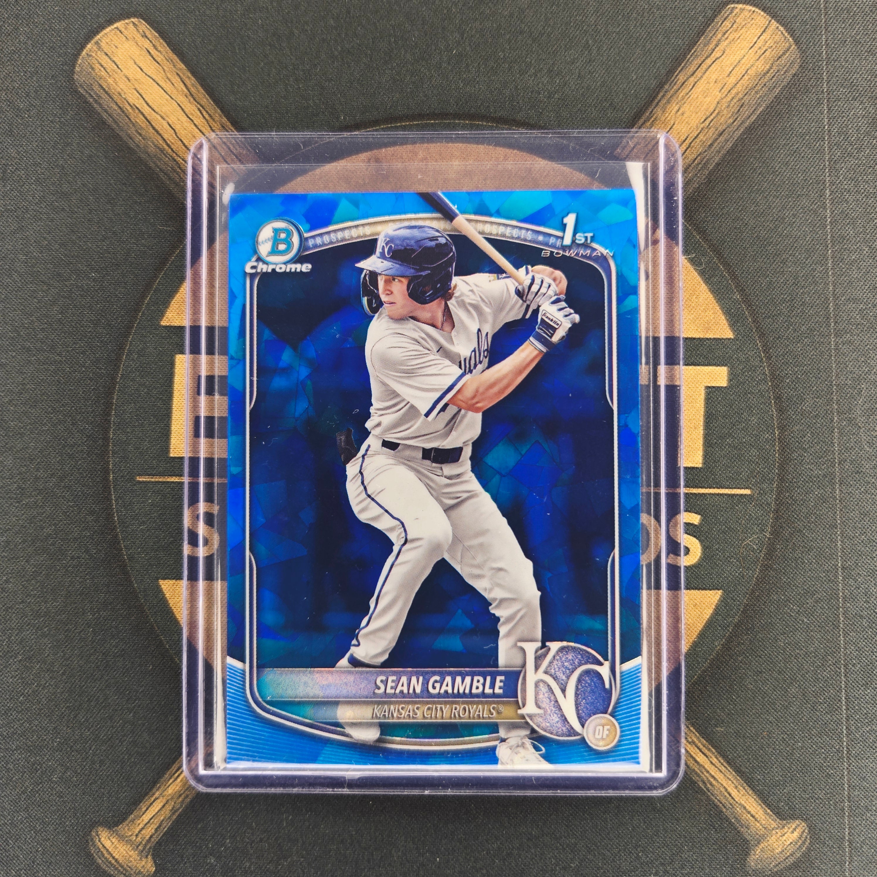 2025 Bowman Draft Sapphire Sean Gamble Refractor