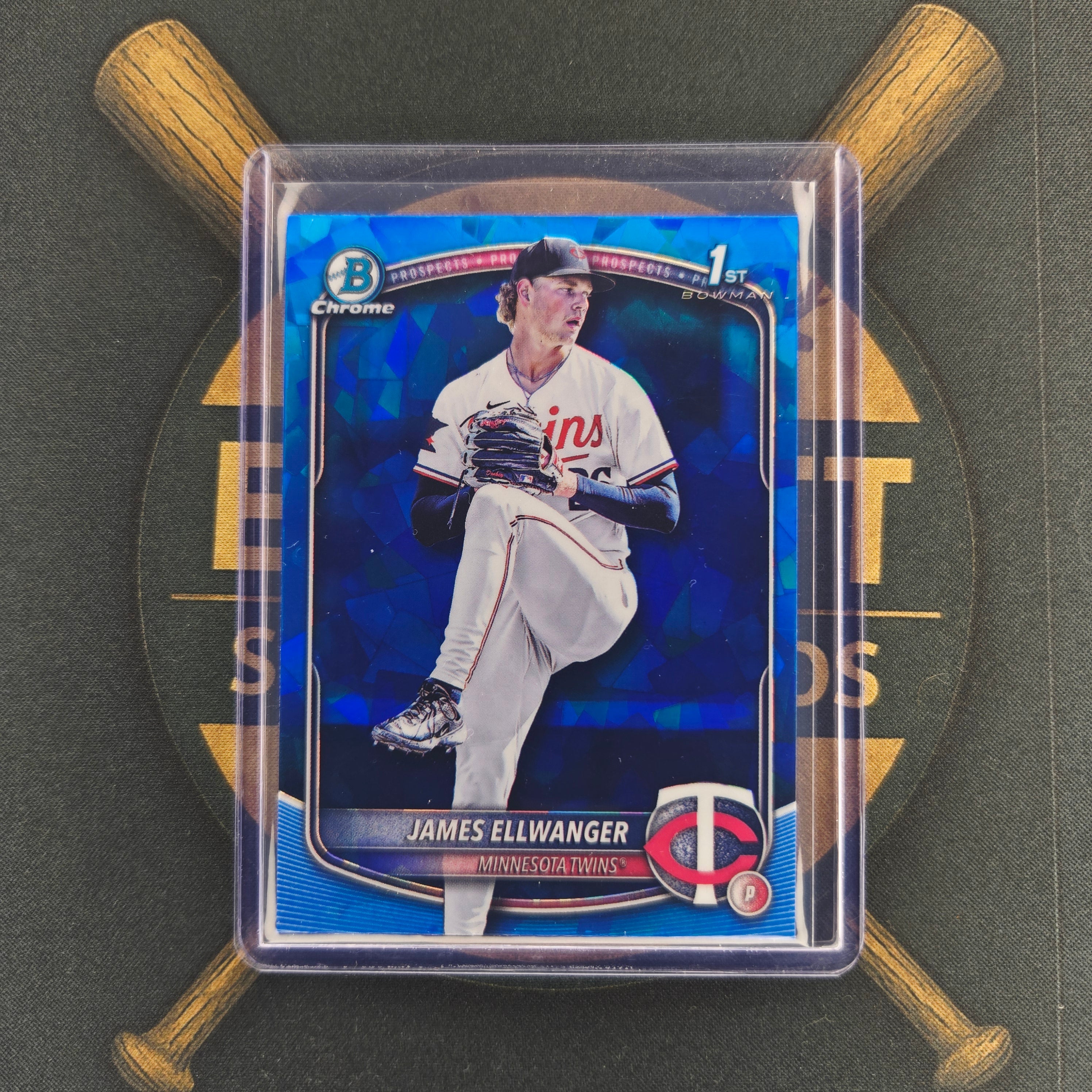 2025 Bowman Draft Sapphire James Ellwanger Refractor