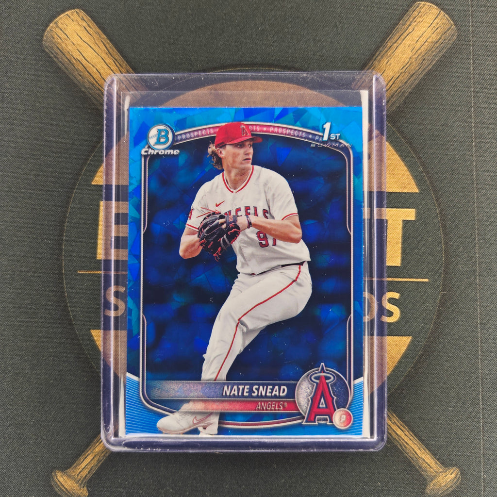2025 Bowman Draft Sapphire Nate Snead Refractor