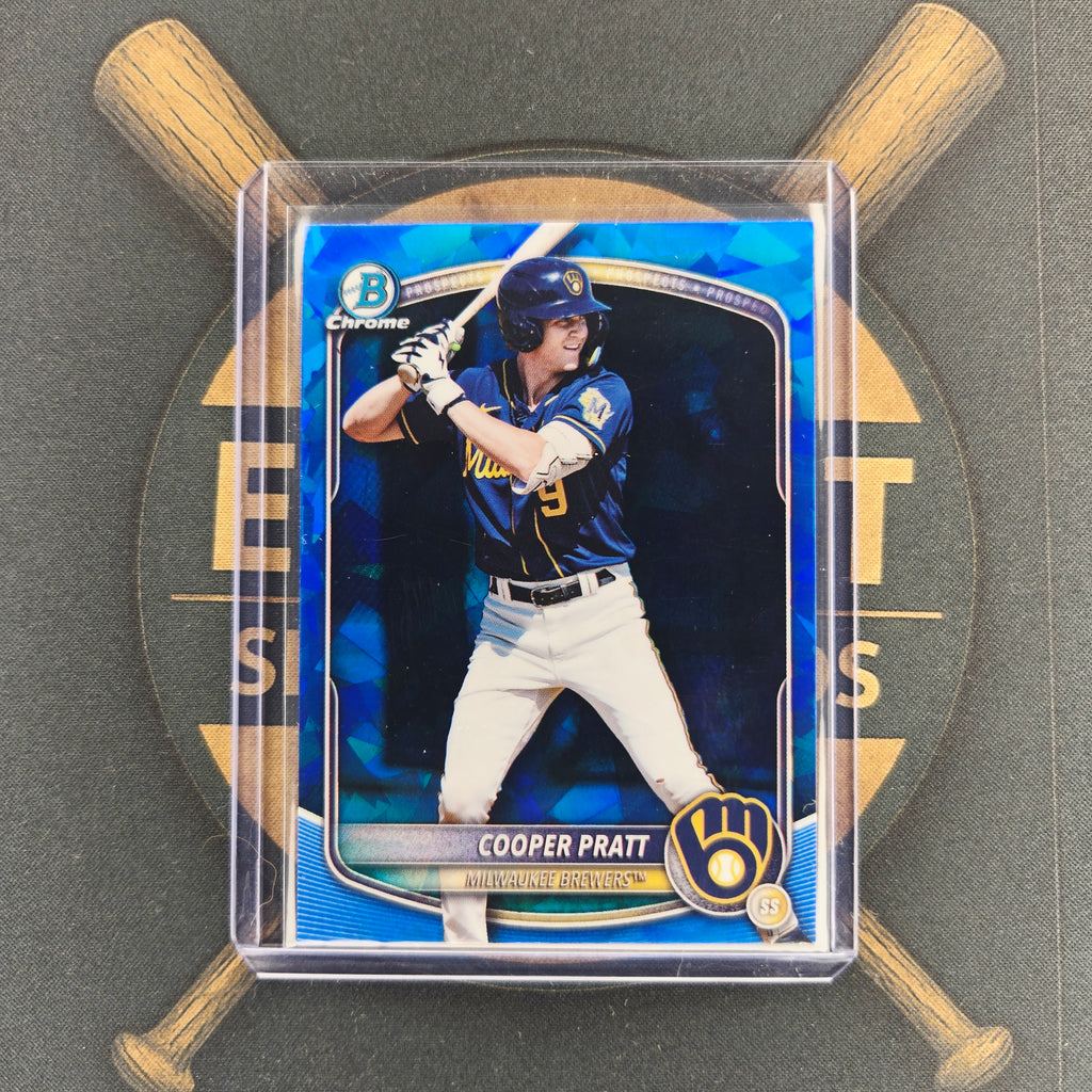2025 Bowman Draft Sapphire Cooper Pratt Refractor