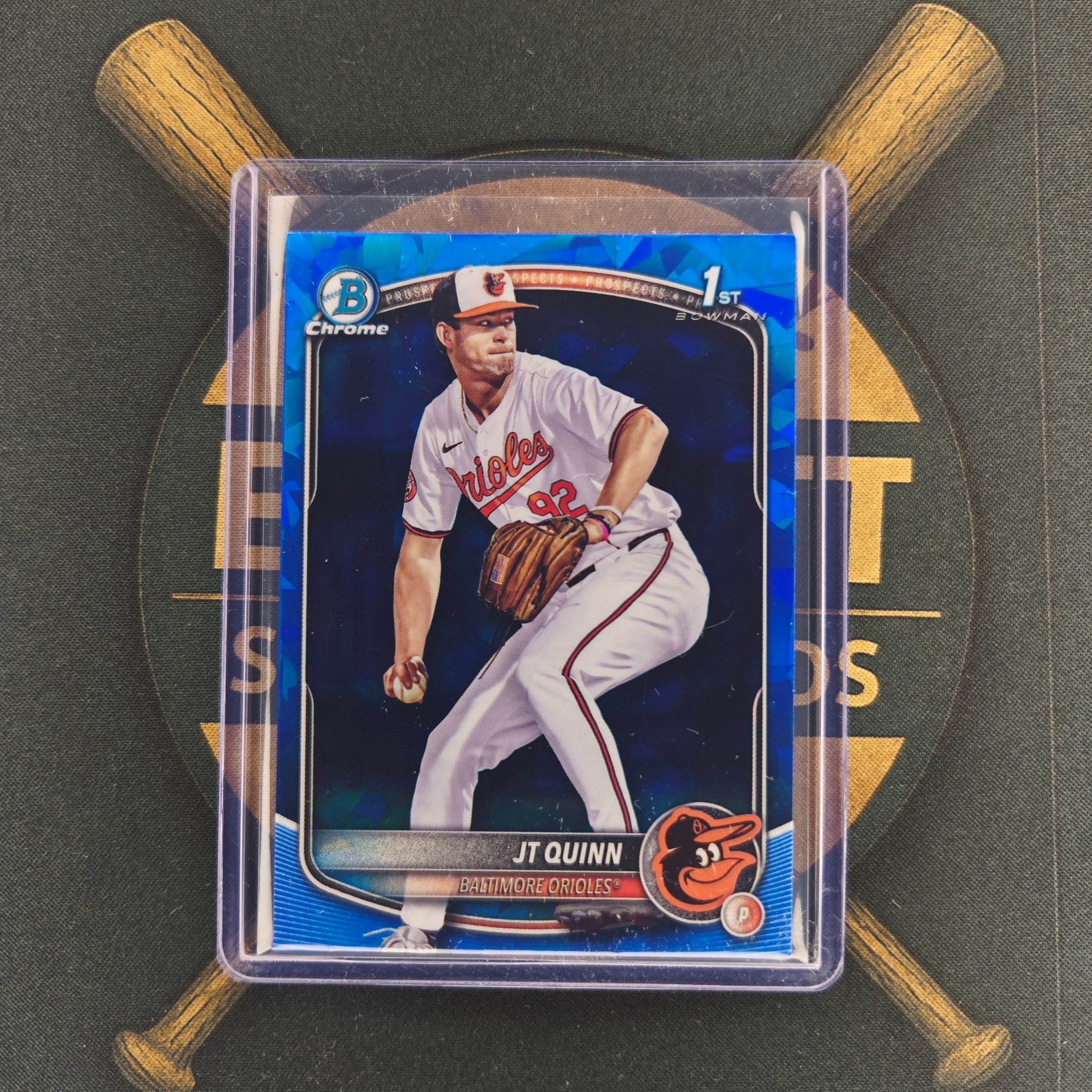 2025 Bowman Draft Sapphire JT Quinn Refractor