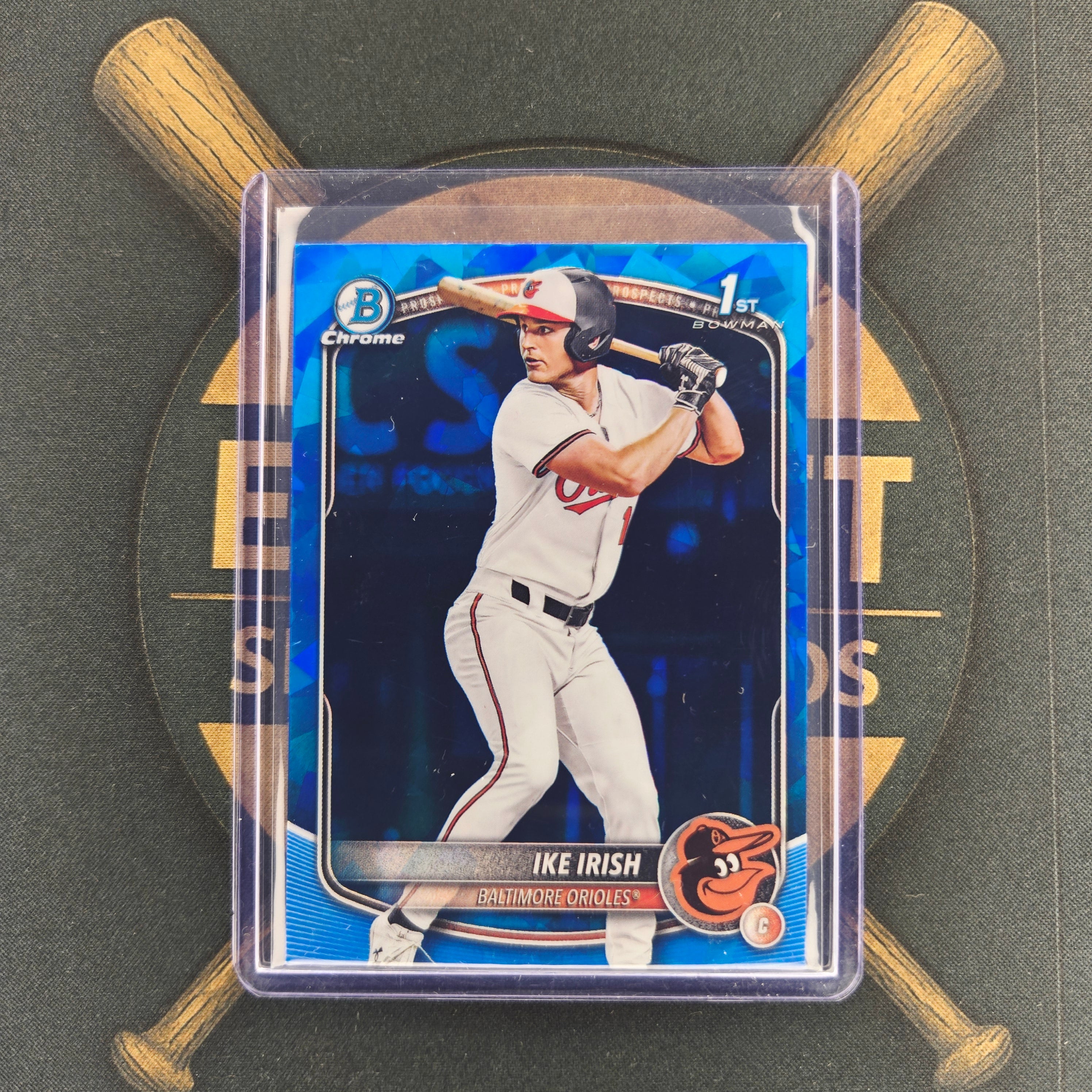 2025 Bowman Draft Sapphire Ike Irish Refractor