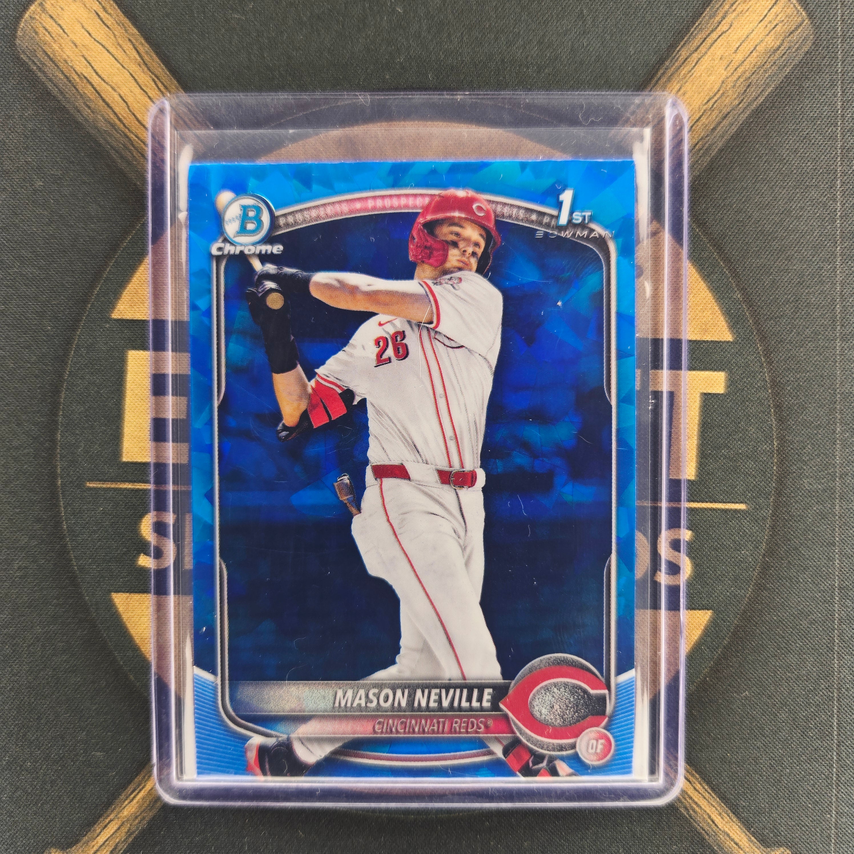 2025 Bowman Draft Sapphire Mason Neville Refractor