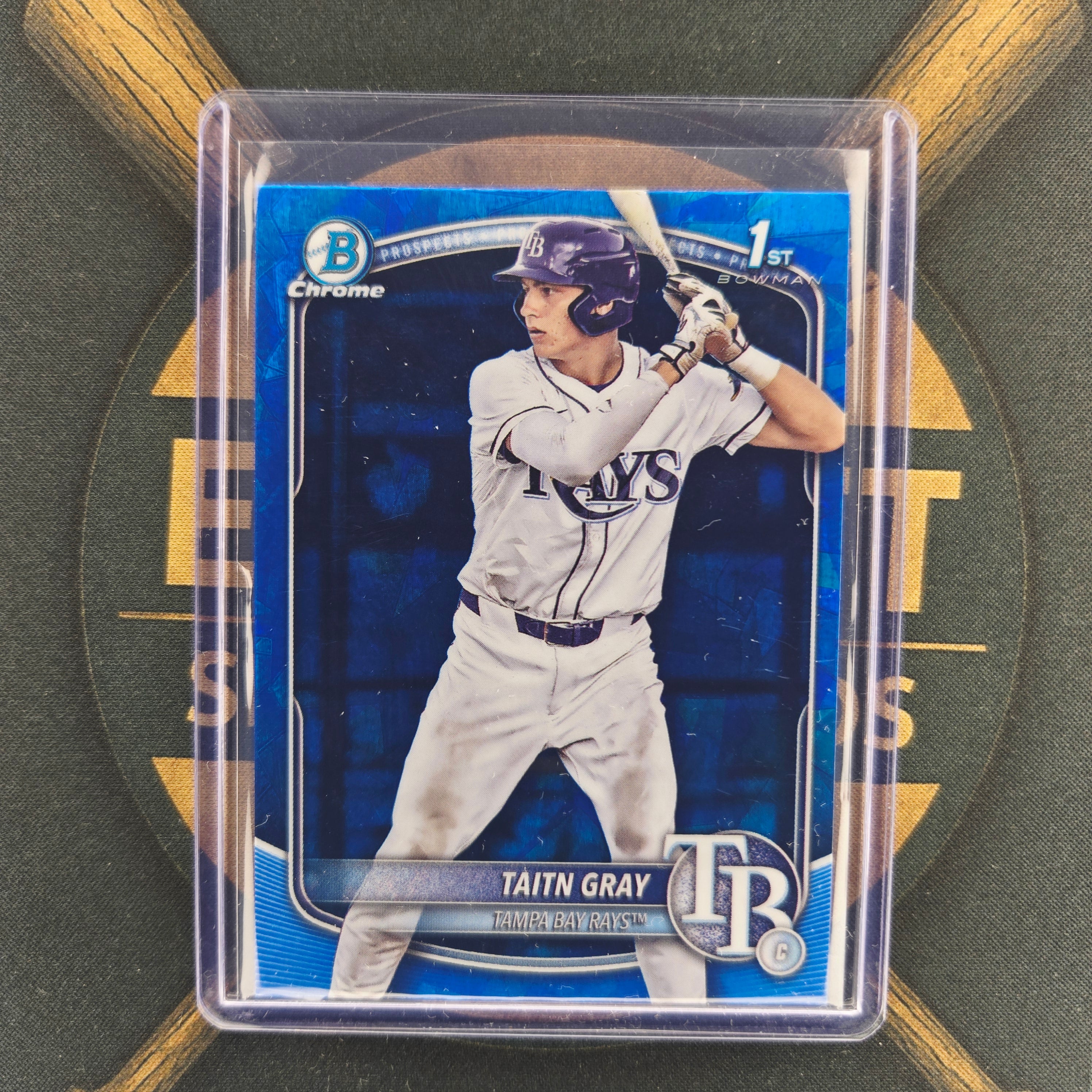 2025 Bowman Draft Sapphire Taitn Gray Refractor