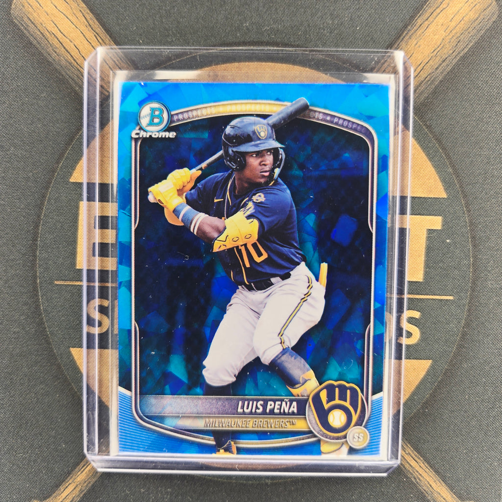 2025 Bowman Draft Sapphire Luis Pena Refractor