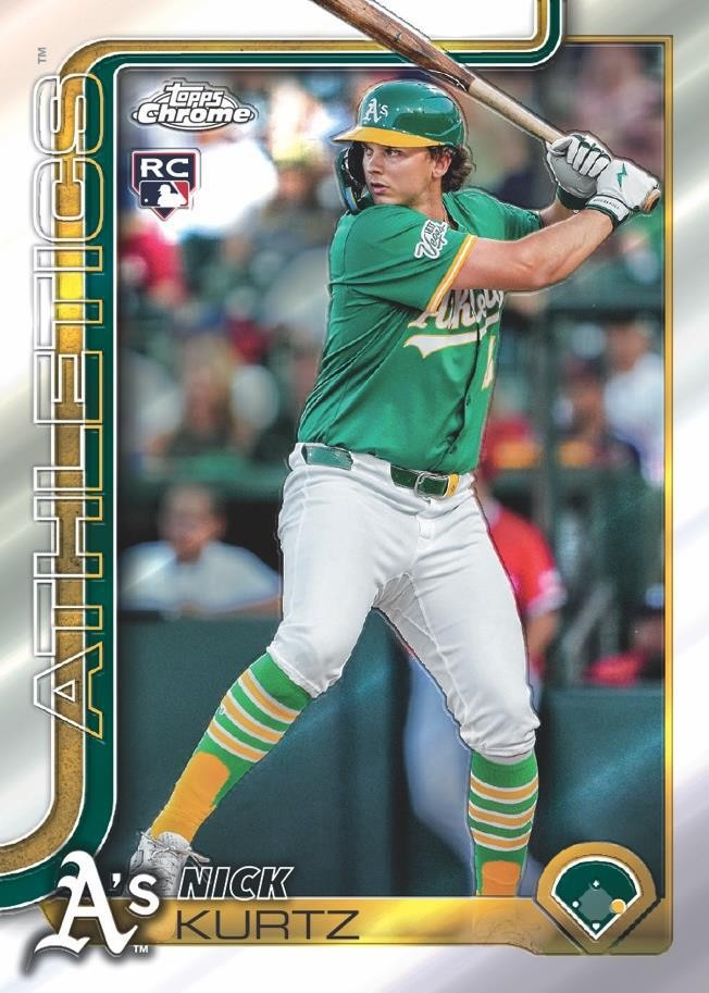 2025 Topps Chrome Update Series Baseball Blaster Box