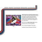 2025 Topps Chrome Update Series Baseball Hobby Box