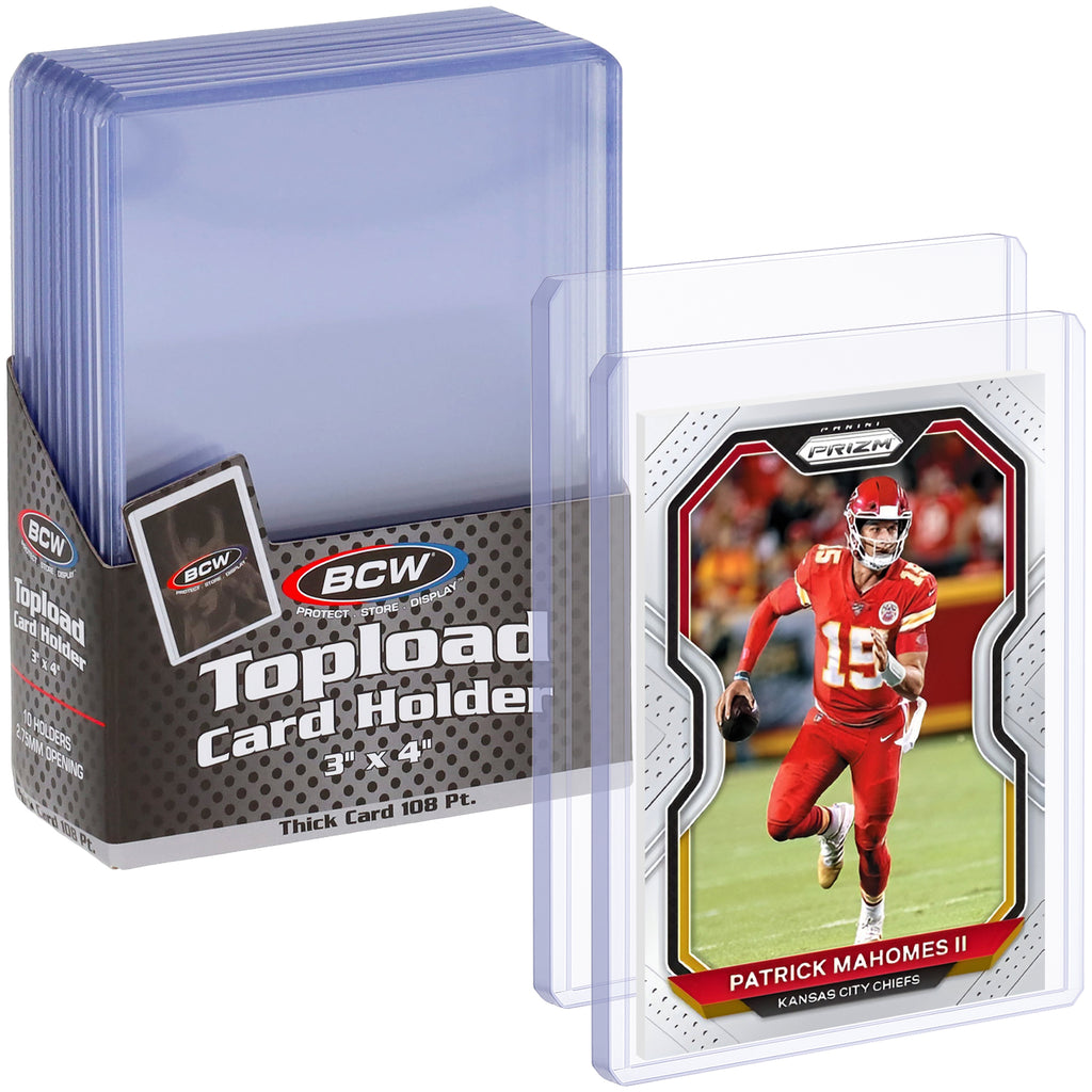 Thick Card Topload Holder - 108 PT.