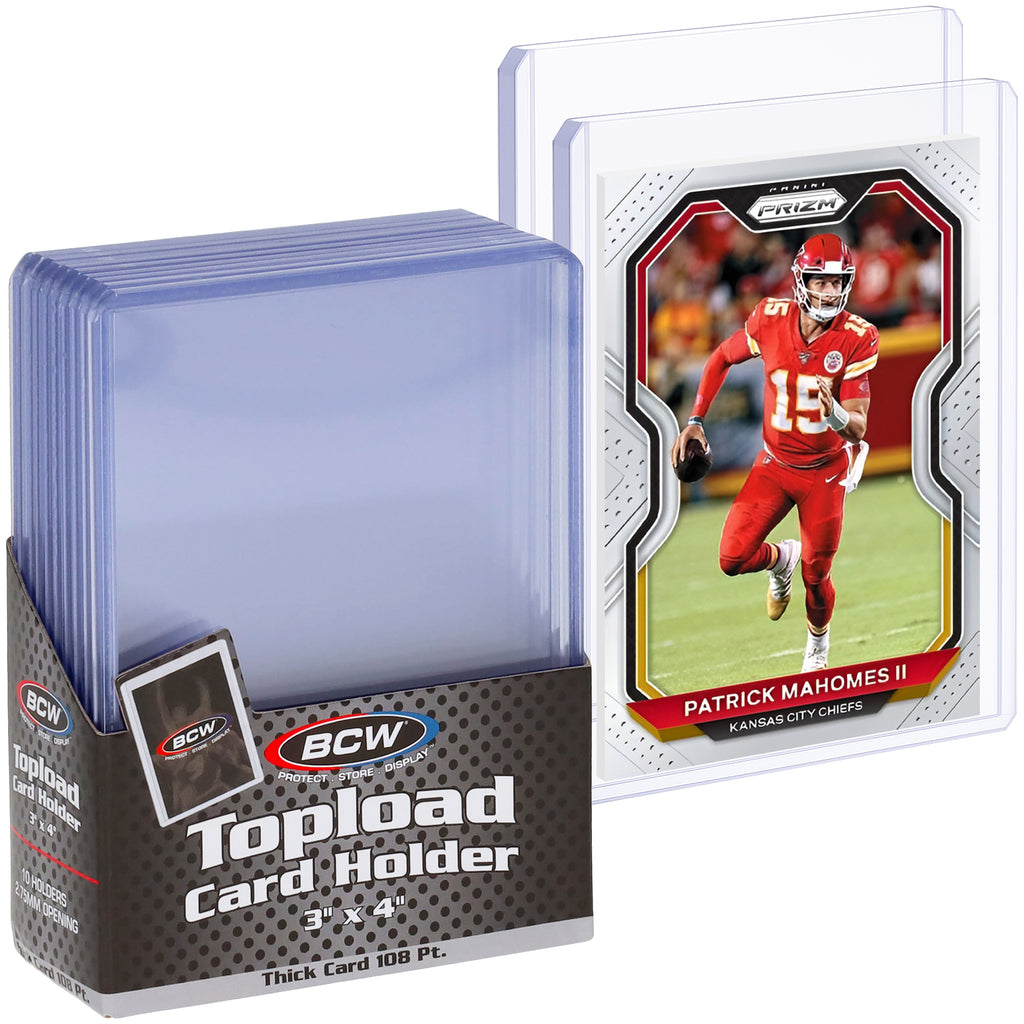 Thick Card Topload Holder - 108 PT.