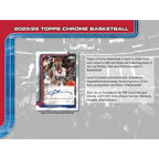 2025-26 Topps Chrome Basketball Mega Box