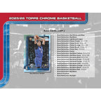 2025-26 Topps Chrome Basketball Mega Box