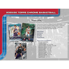 2025-26 Topps Chrome Basketball Mega Box