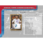 2025-26 Topps Chrome Basketball Mega Box