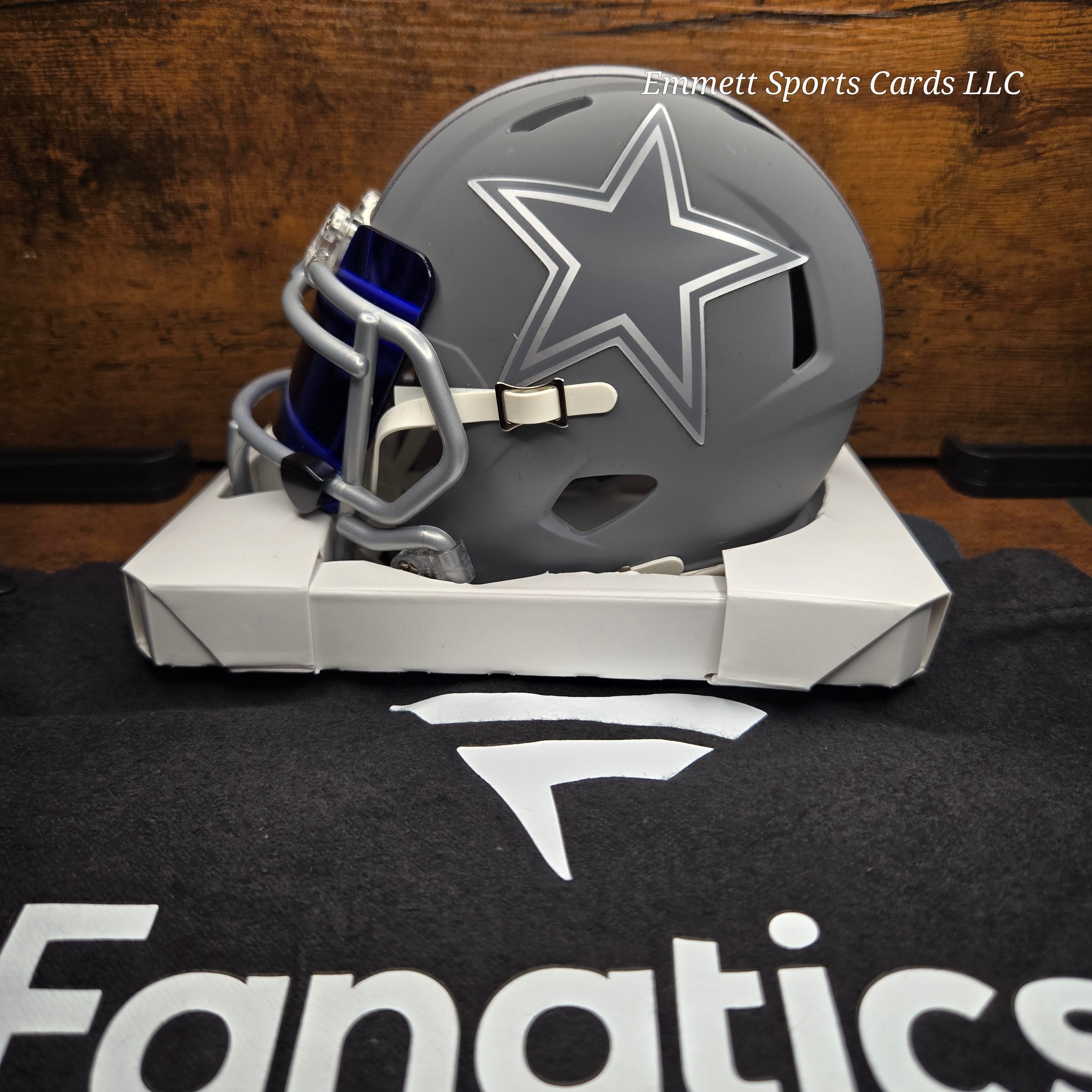 Fanatics Under Wraps Dak Prescott Signed Helmet - Matte Graphite