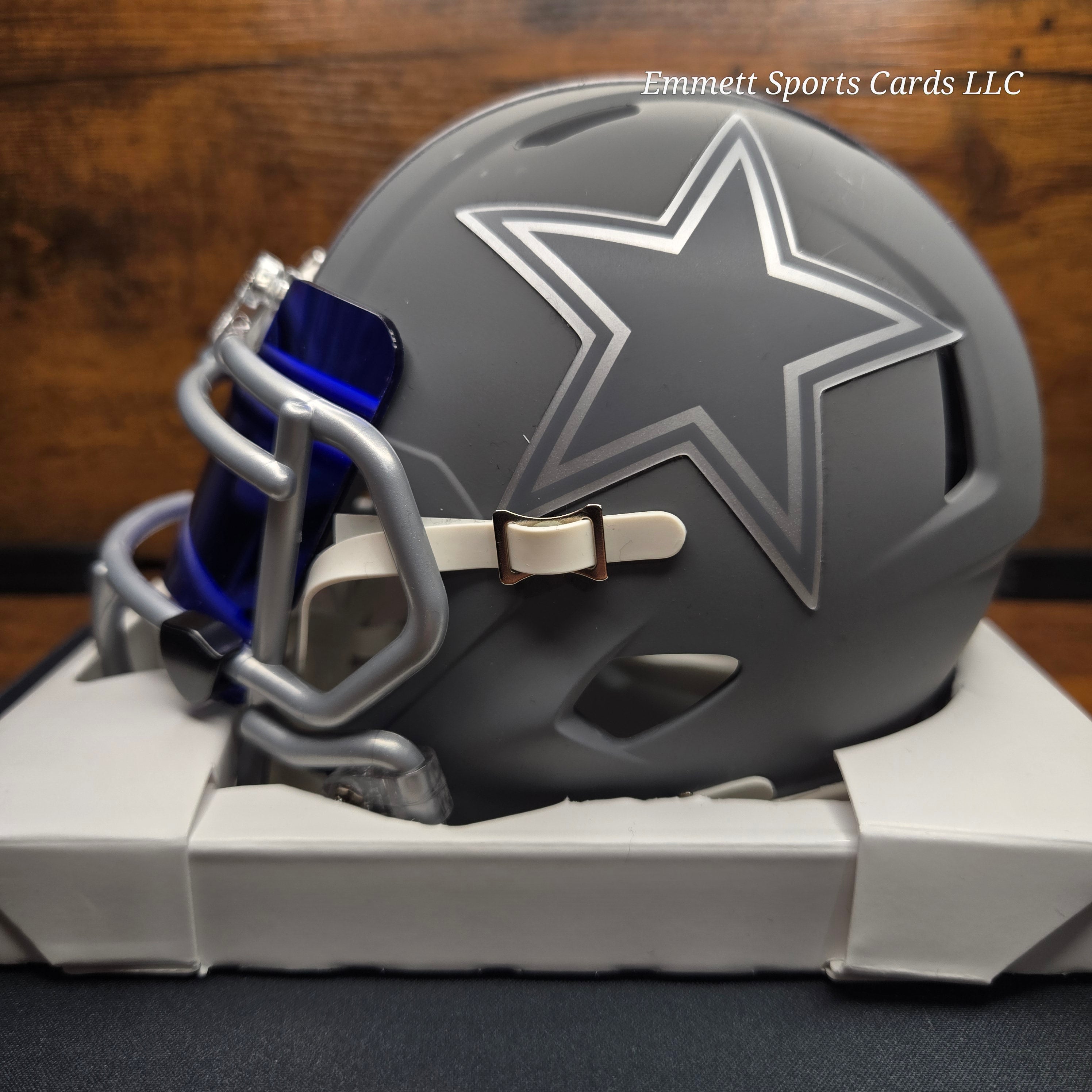 Fanatics Under Wraps Dak Prescott Signed Helmet - Matte Graphite