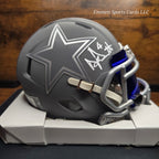 Fanatics Under Wraps Dak Prescott Signed Helmet - Matte Graphite